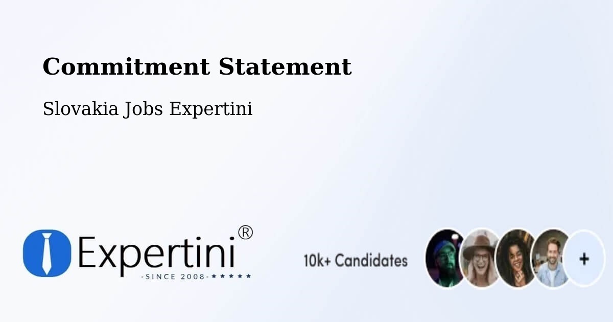 Corporate Commitment – Nová Dubnica - Slovakia Jobs Expertini